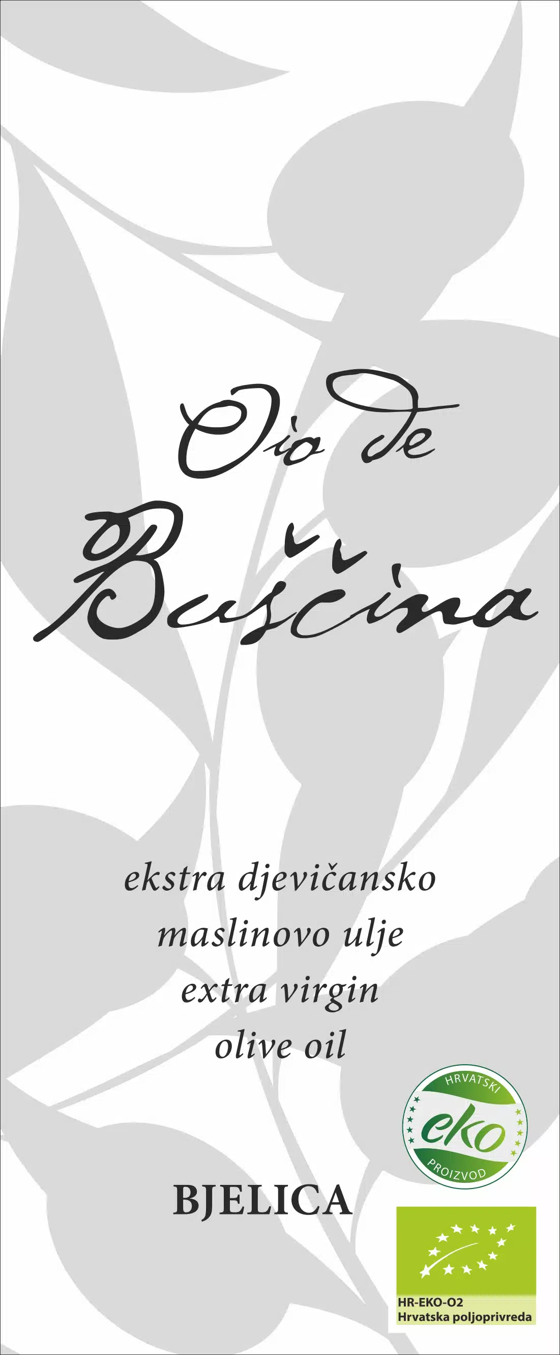 Bjelica Bjelica etiketa